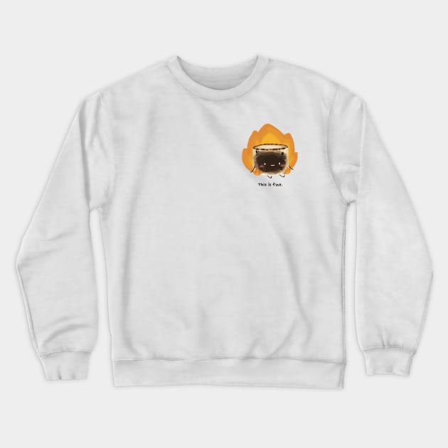 Marshmallow Crewneck Sweatshirt by laiberry